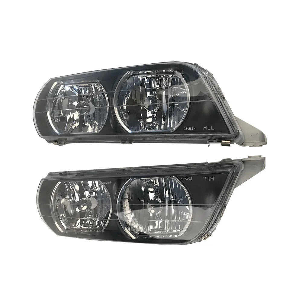 Car Black Car Headlights JZX100 for Toyota Chaser JDM 1996-1999 Left and Right