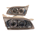 LED Modification Headlights for Toyota Corolla Ae110 White Angel Eyes