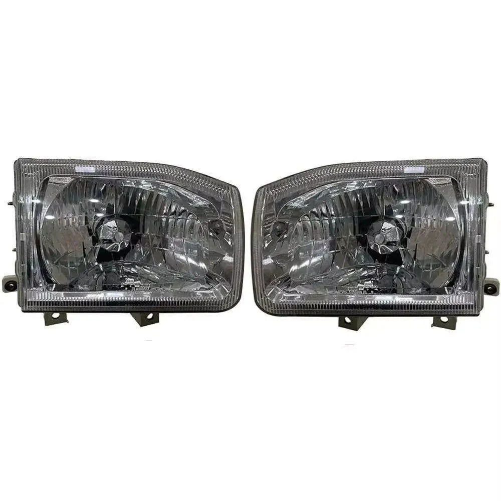 Pair Headlights for Nissan Terrano Reguius Pathfinder Headlamp TR50 1998-2004