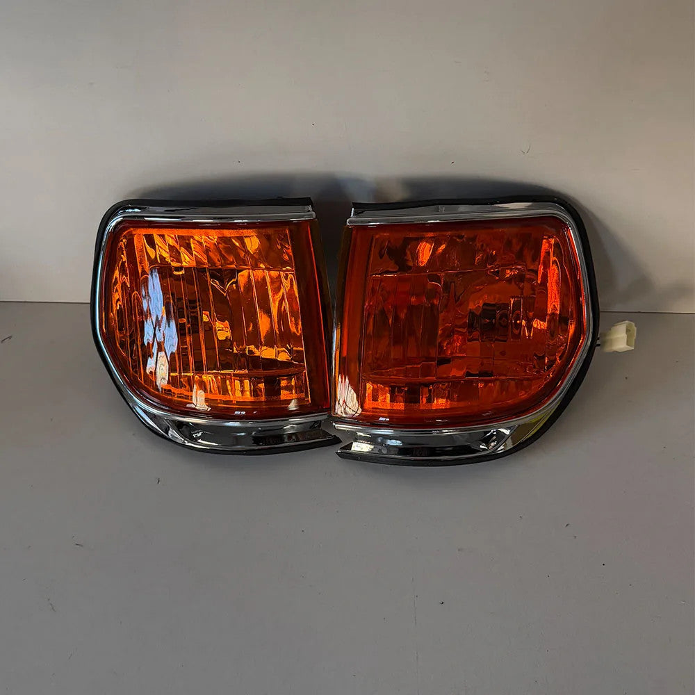 2Pcs Car Turn Signal Light Corner Lamp for Toyota Land Cruiser 1990 to 1998 FJ80
