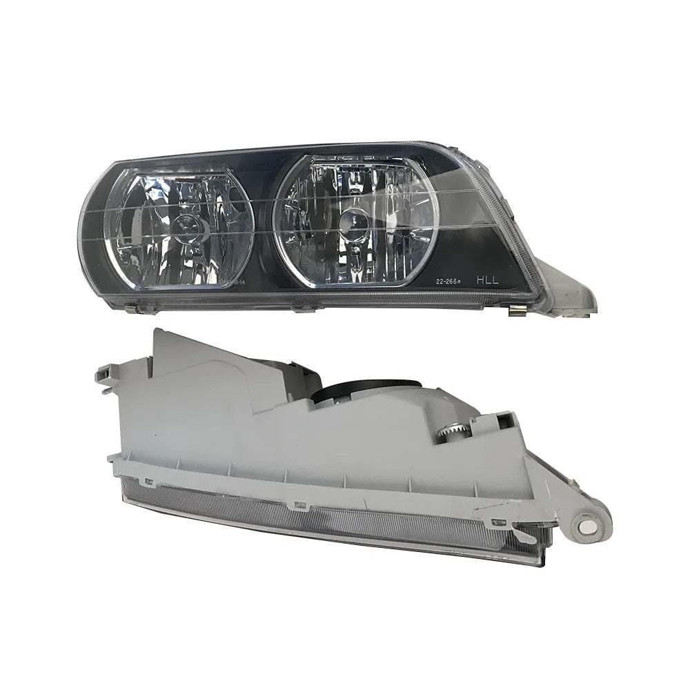Car Black Car Headlights JZX100 for Toyota Chaser JDM 1996-1999 Left and Right