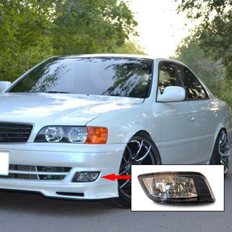 A Pair Car Fog Light for Toyota Chaser Jzx100 X100 1998 1999 2000 2001 Vista Fog