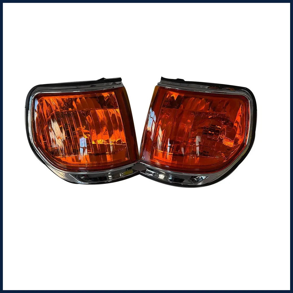 2Pcs Car Turn Signal Light Corner Lamp for Toyota Land Cruiser 1990 to 1998 FJ80