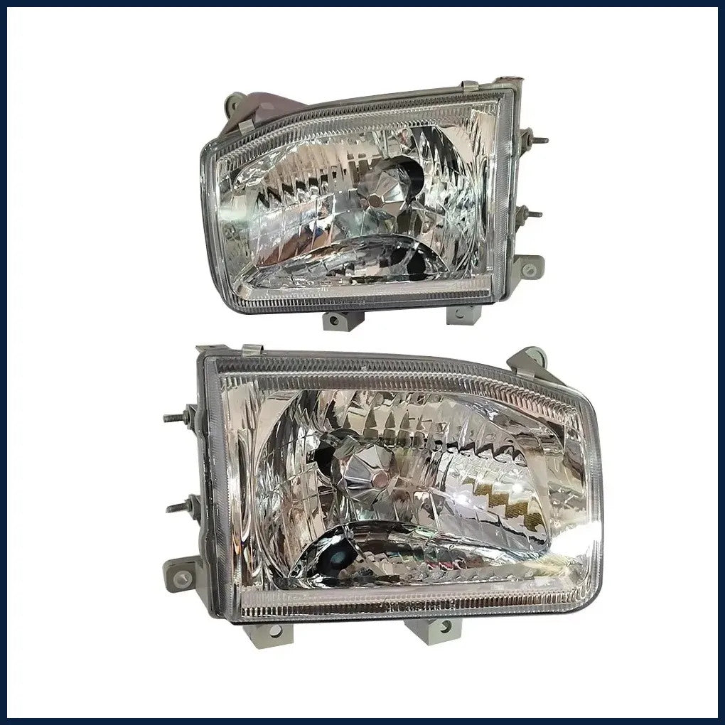 Pair Headlights for Nissan Terrano Reguius Pathfinder Headlamp TR50 1998-2004