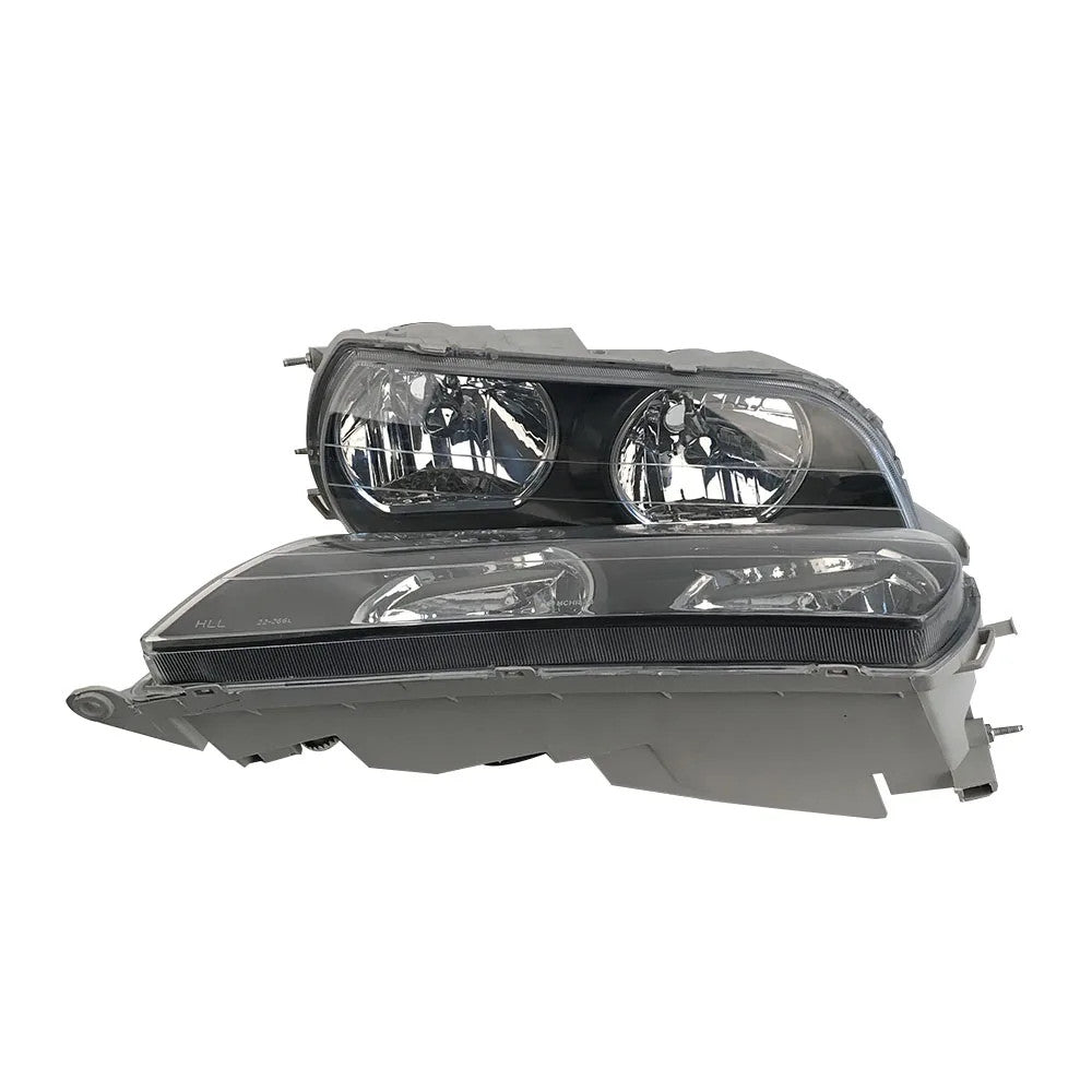 Car Black Car Headlights JZX100 for Toyota Chaser JDM 1996-1999 Left and Right